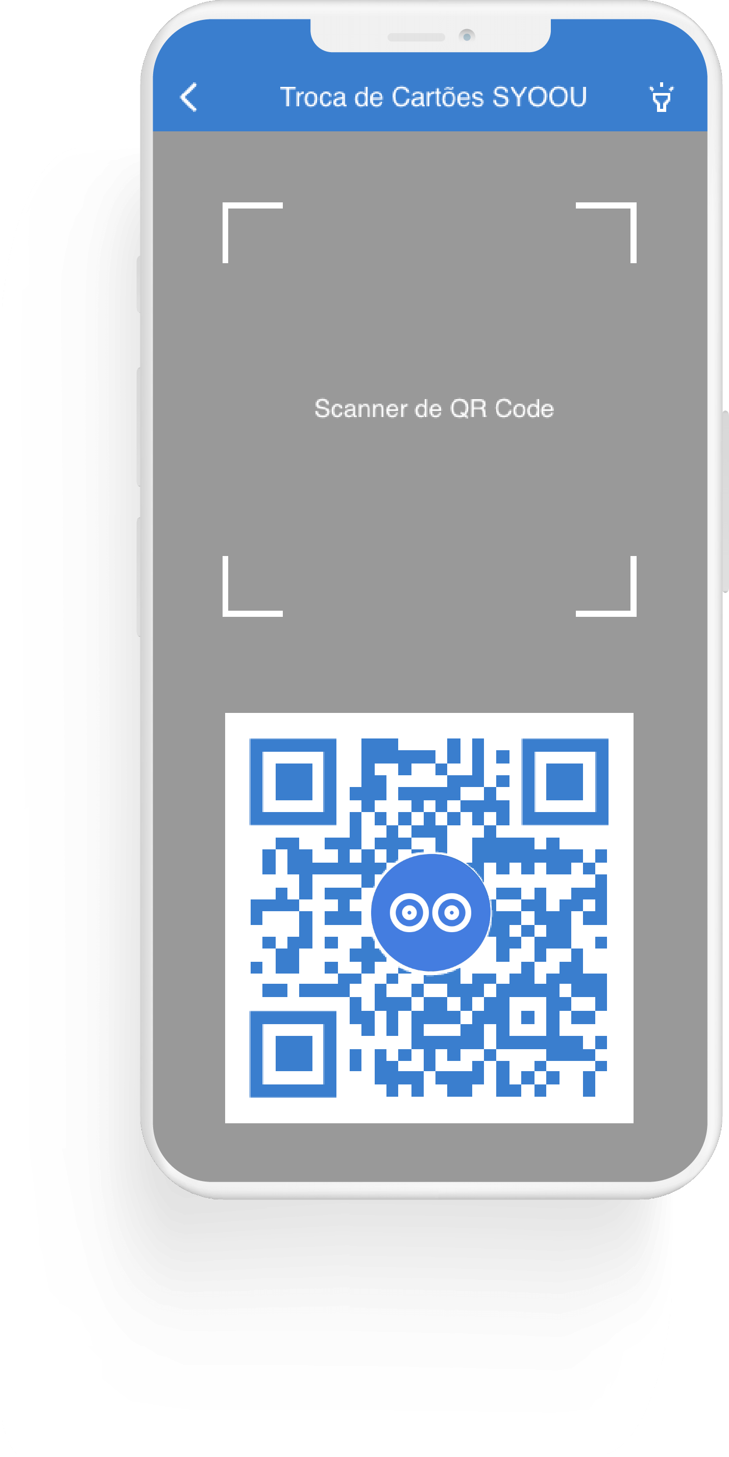 Rapidez compartilhamento via QR Code