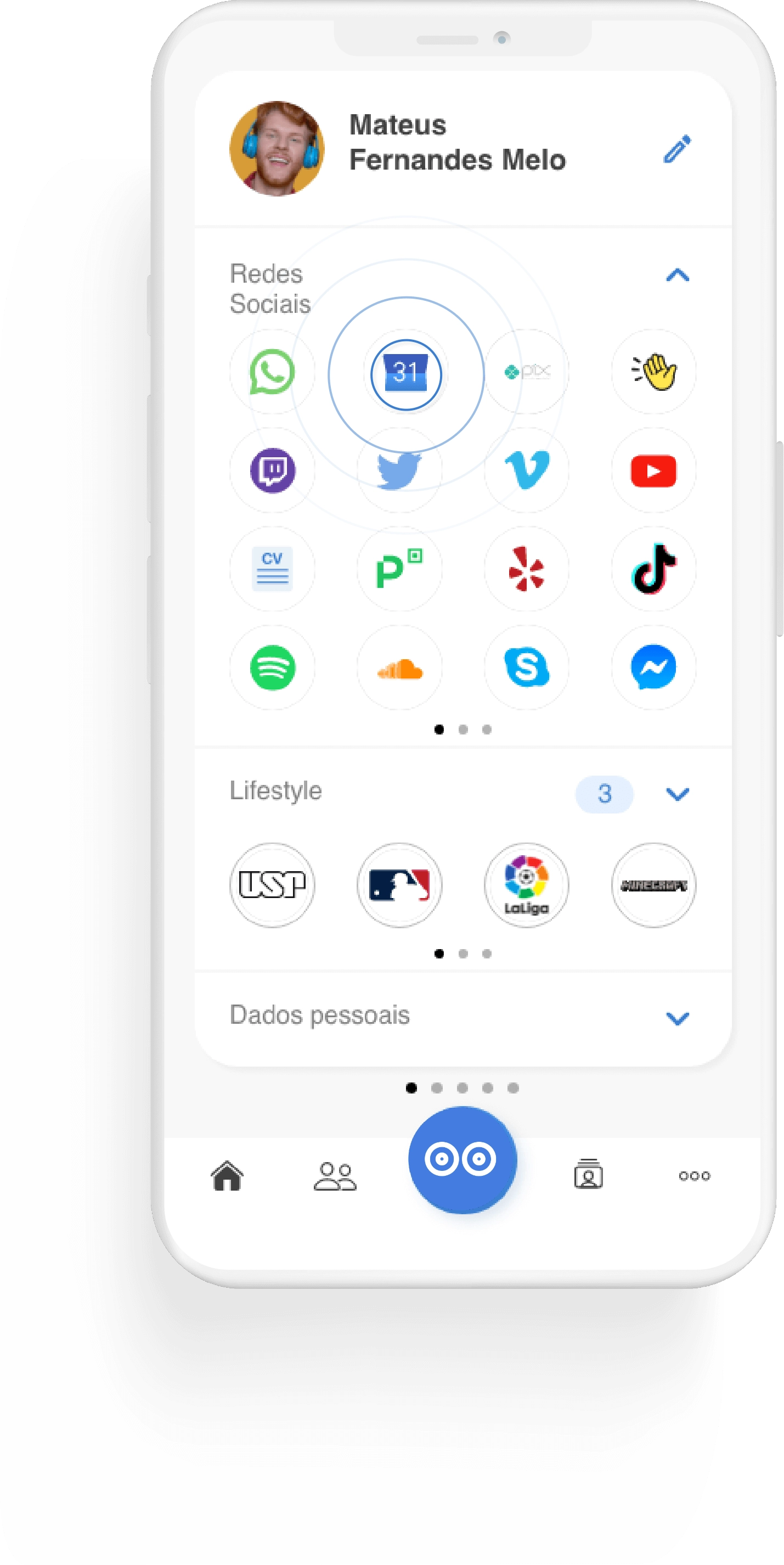 Links interativos e navegação inteligente
