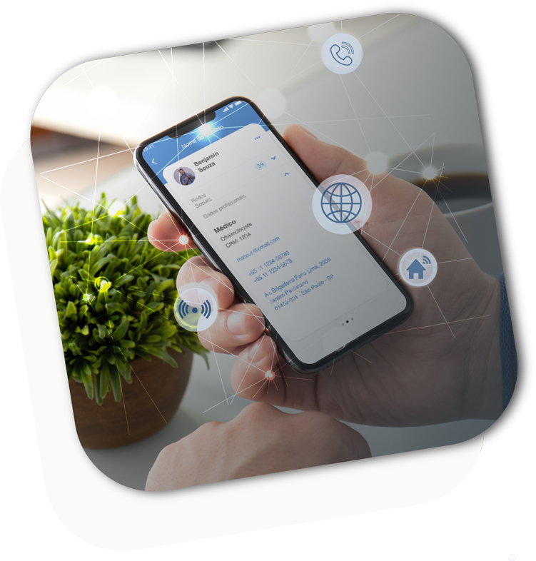 Atualize dados cadastrais, em toda rede de contatos da empresa.