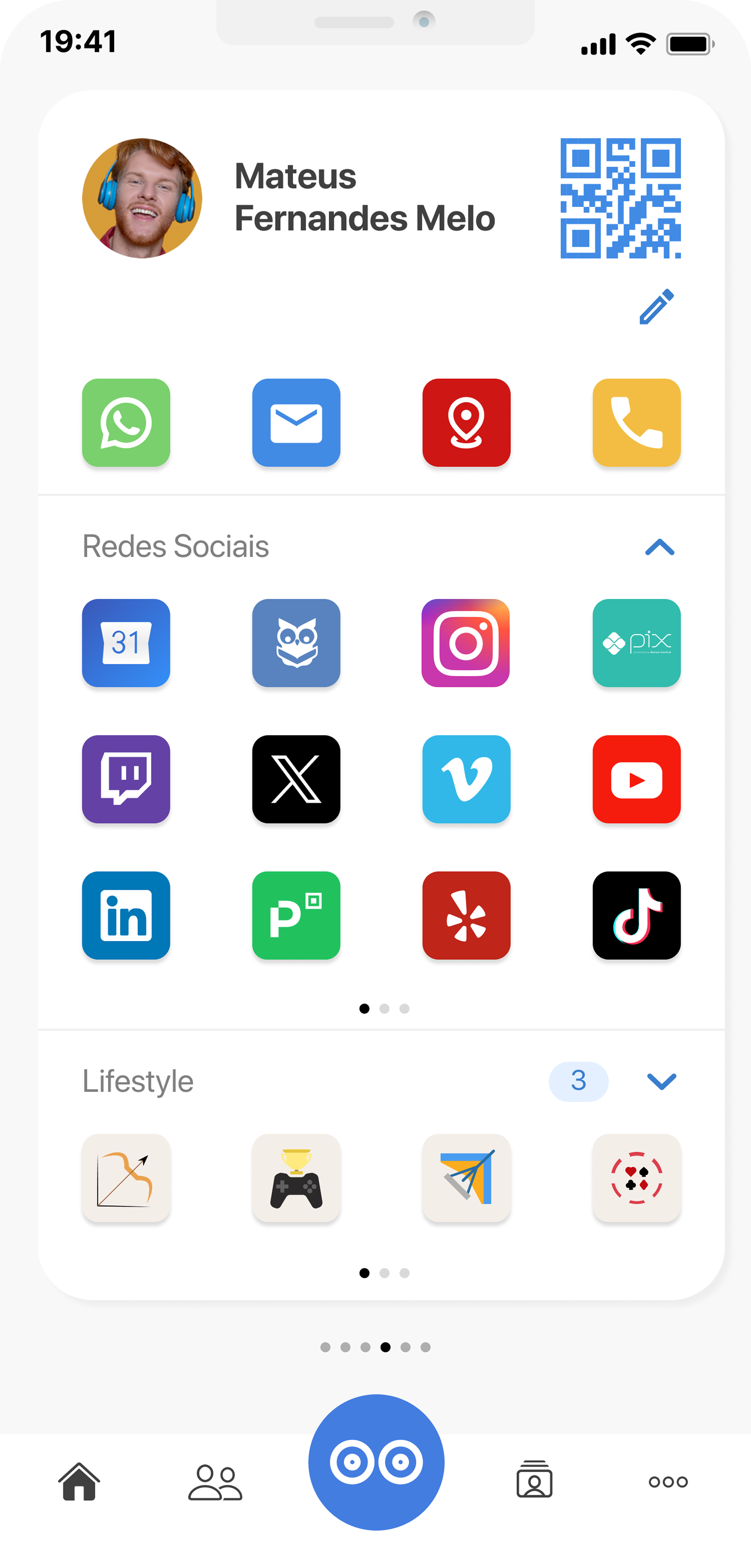 Tenha todas as suas redes em um único lugar